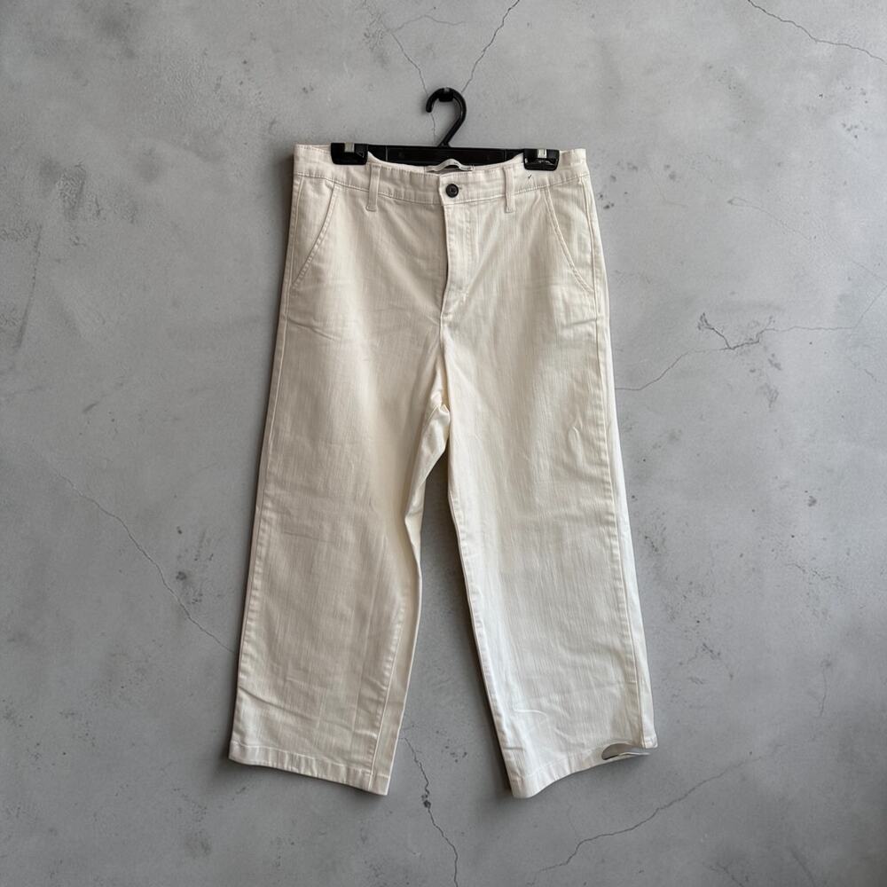 Ella Moss Women's Wide Leg Cropped Pants - Size 10